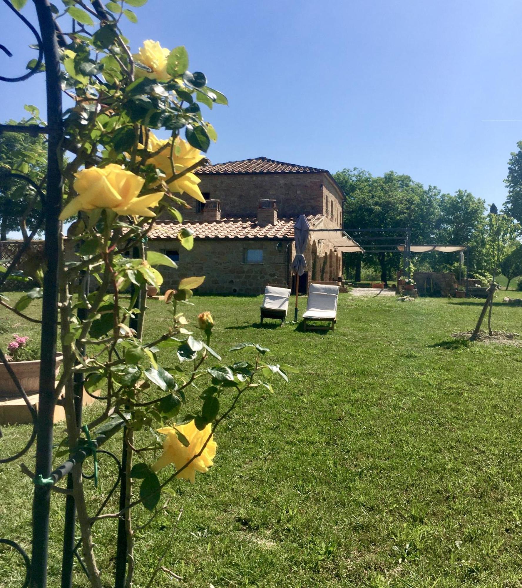 Vento D'Orcia Villa Pienza Eksteriør billede