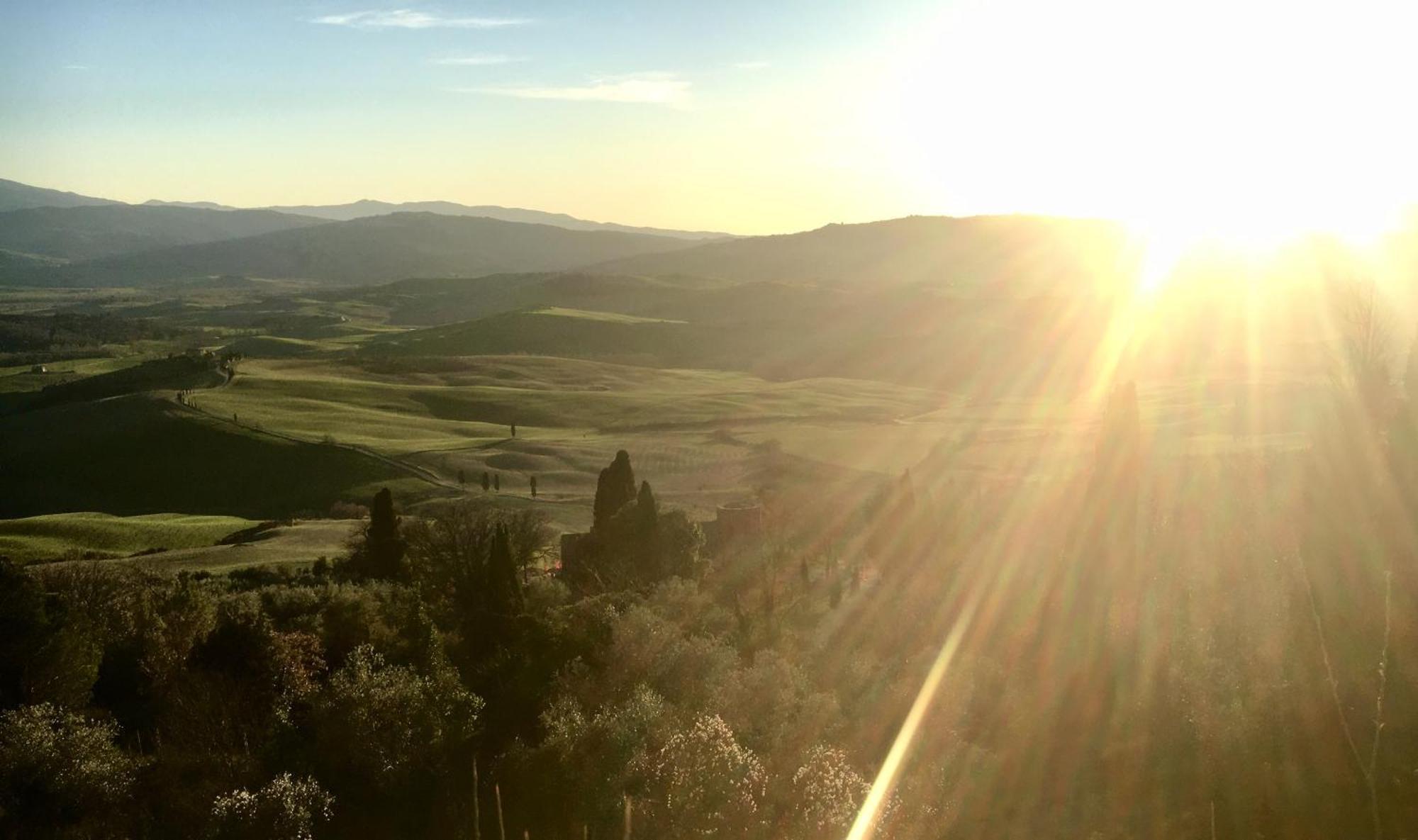 Vento D'Orcia Villa Pienza Eksteriør billede